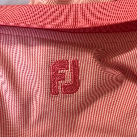 FOOTJOY End On End Open Collar Golf Shirt Size L - Picture 11 of 11